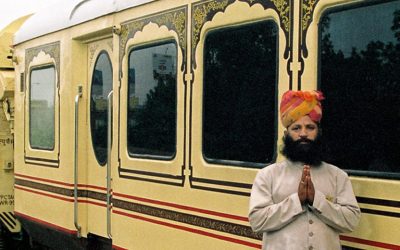 Viajar en tren en La India