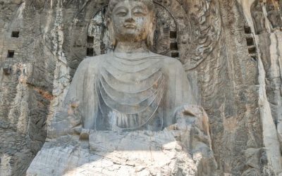 Las grutas de Longmen en China