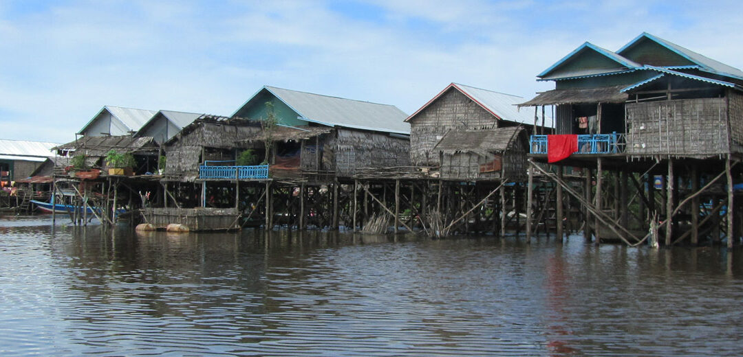 Ciudades flotantes en Camboya