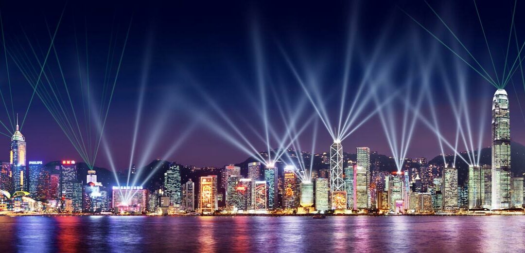 El espectáculo ‘Symphony of Lights’ de Hong Kong