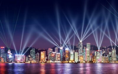 El espectáculo ‘Symphony of Lights’ de Hong Kong