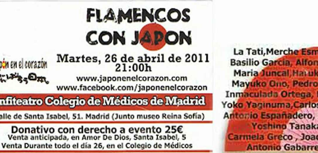 Solidaridad con Japón a través del flamenco