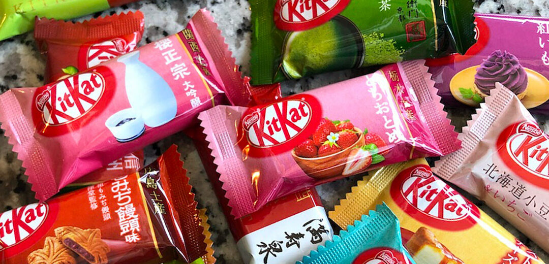 Kit-Kats japoneses de sabores originales