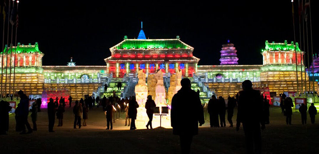 Festival de Hielo y Nieve en Harbin, China
