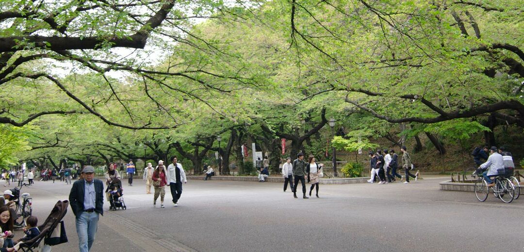 El parque Ueno de Tokio, Japón