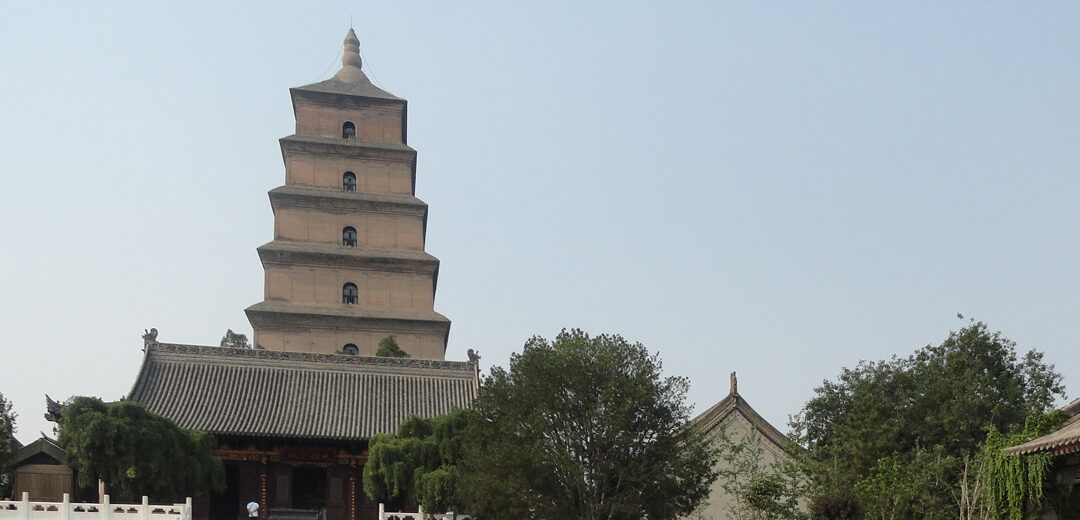 La Gran Pagoda del Ganso Salvaje, China