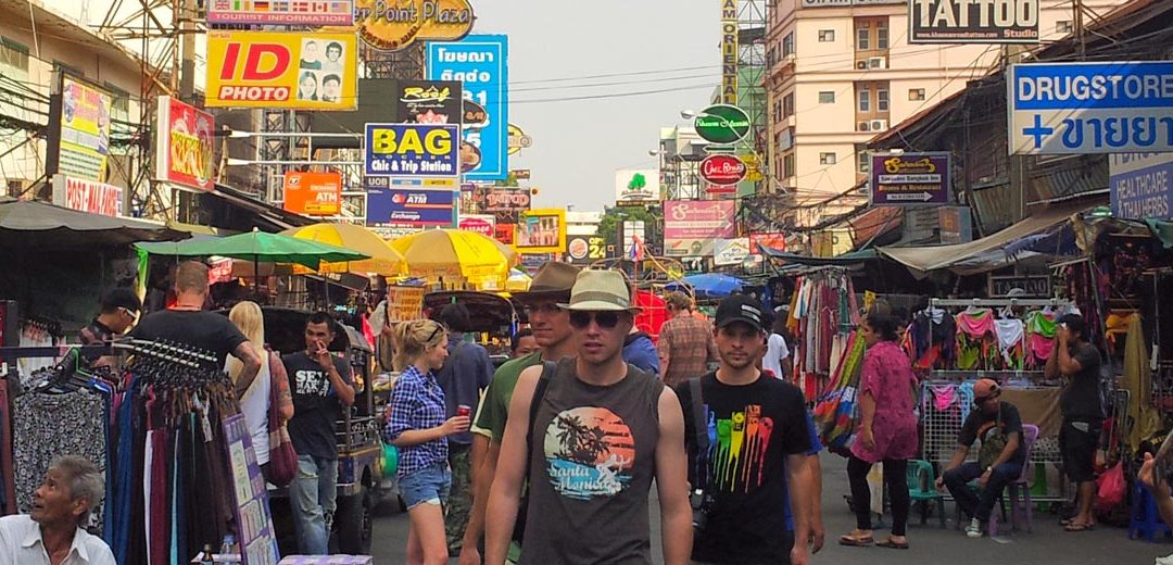 Tailandia: la calle Khaosan Road de Bangkok