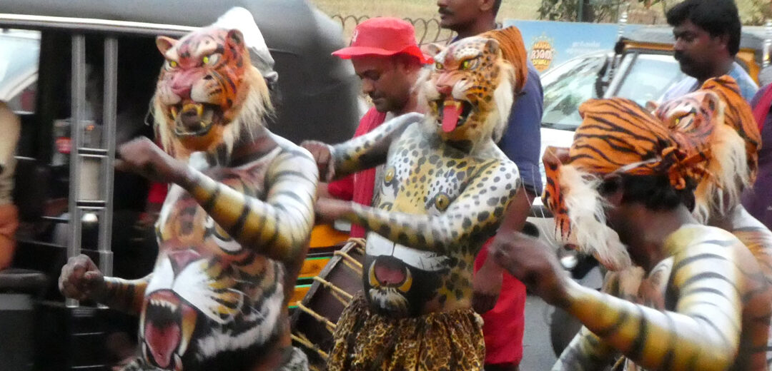 El Pulikali de Kerala, India