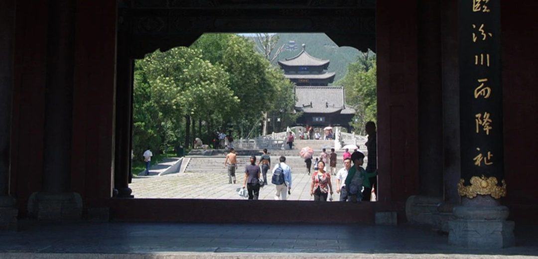 El templo de Jin en Taiyuan, China