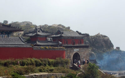 La montaña sagrada de Tai Shan, China