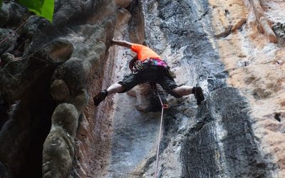 De escalada por Krabi, Tailandia