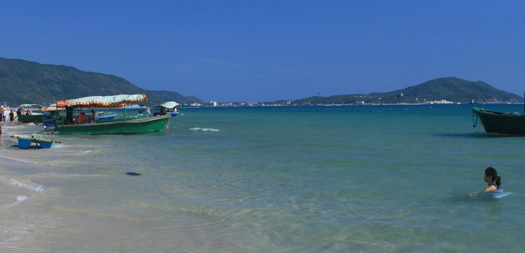 Yalong, la playa perfecta de China