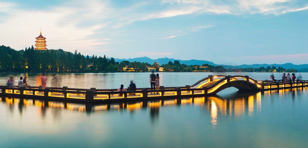 El Lago del Oeste de Hangzhou