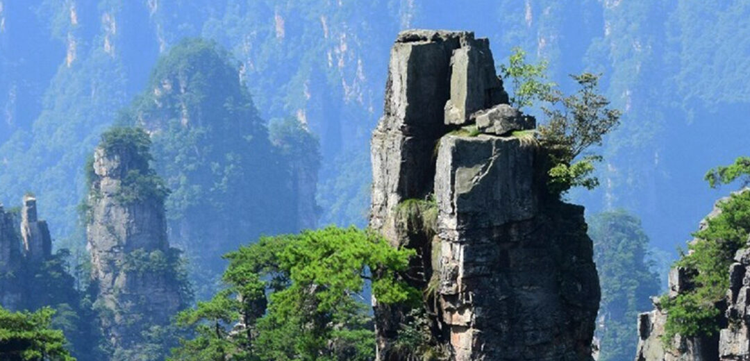 El parque natural de Zhang Jia Jie, China
