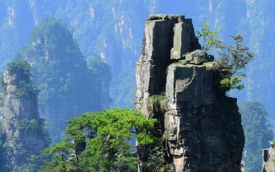 El parque natural de Zhang Jia Jie, China