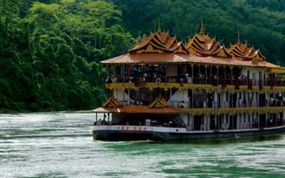 Un crucero por el Mekong chino de Jinghong