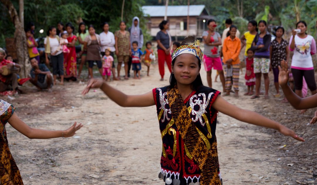 Exotismo en Kalimantan, Indonesia