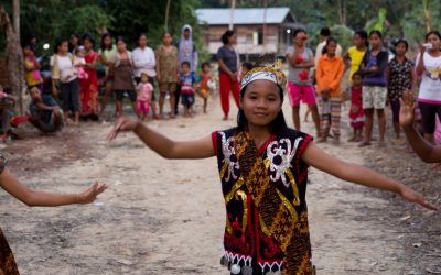 Exotismo en Kalimantan, Indonesia