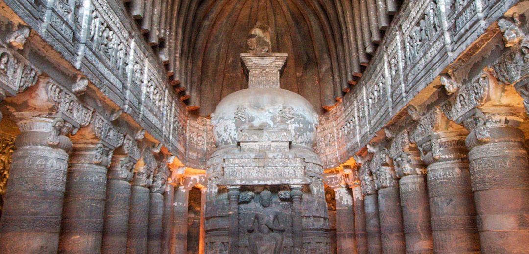 India y las cuevas de Ajanta