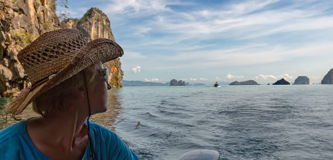 La bahía de Phang Nga en Tailandia