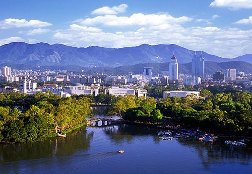 La ciudad del mar de ficus: Fuzhou