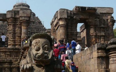 El templo del Sol en India