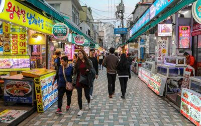 Gastronomía coreana: festín para los sentidos en las calles de Busán