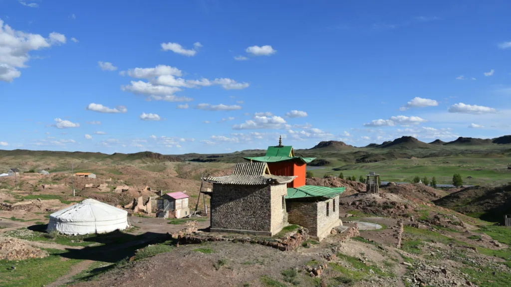 16 jul. Monasterio de Ongi — Mongolia con Festival Naadam