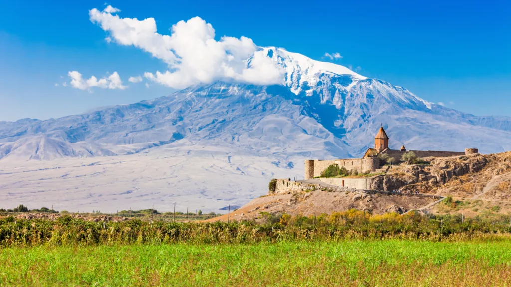 Monasterio de Khor Virap, Armenia — Países del Cáucaso