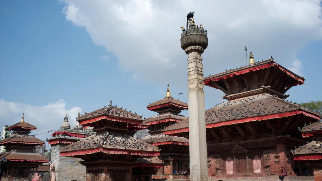 Plaza Durbar, kathmandu — Nepal Clásico