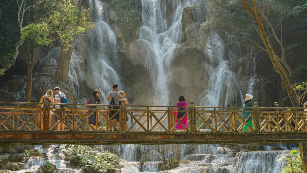 Cataratas de Kuang Si — Laos en Tren