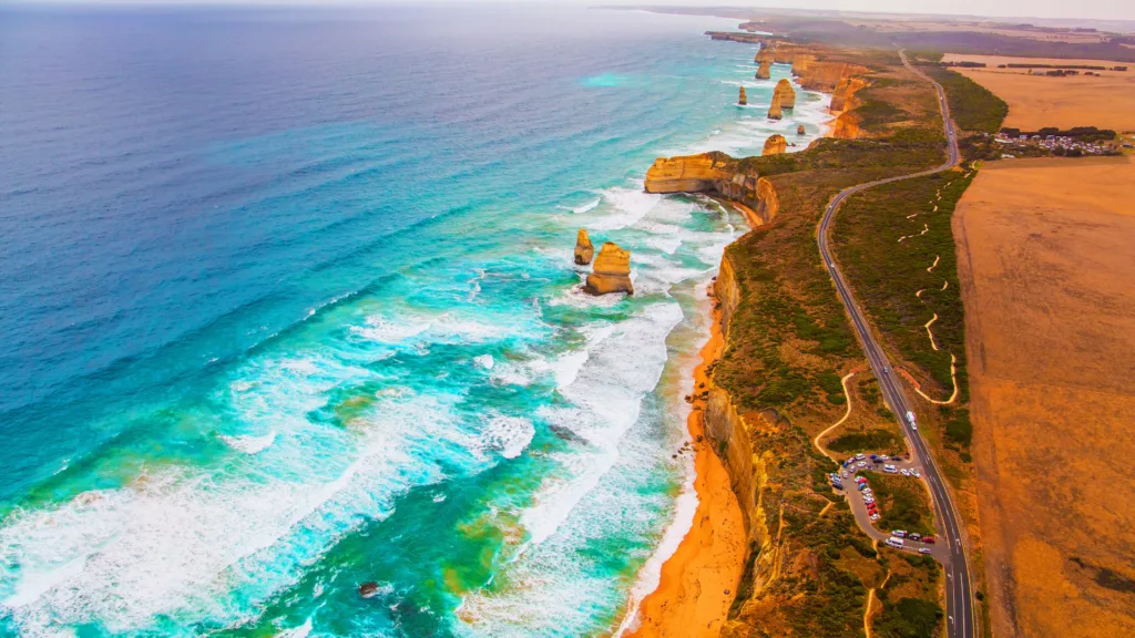 Great Ocean Road, Melbourne — Wallabies y Kiwis