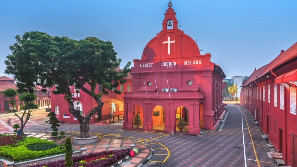 Plaza Holandesa, Malaca — Malasia al Completo