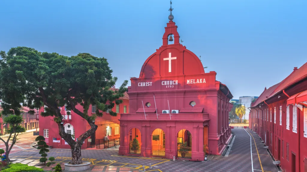 Plaza Holandesa , Malacca — El Corazón de Malasia