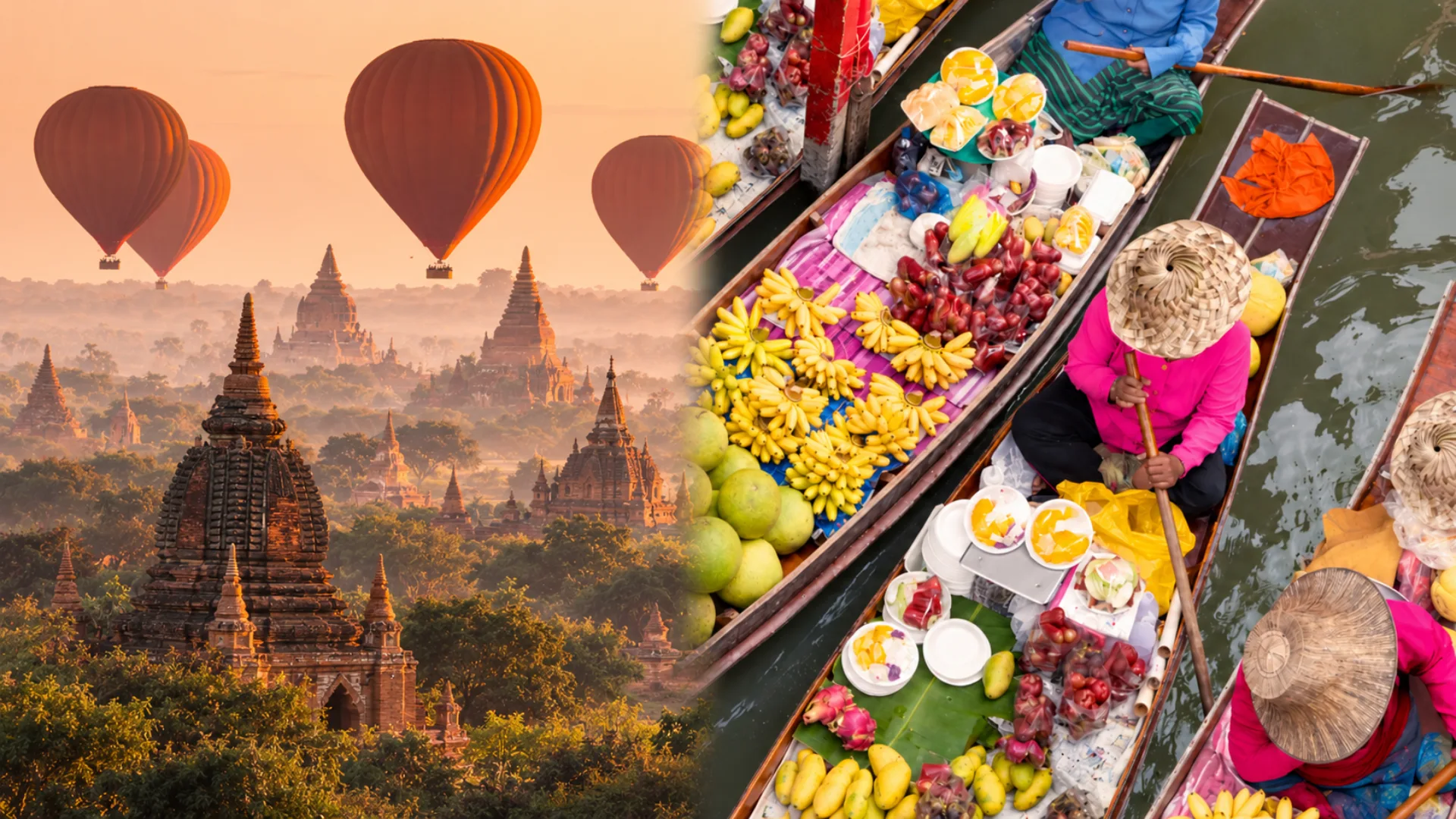 Imagen representativa del viaje multidestino Tailandia y Myanmar