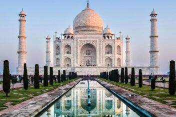 23 mar Taj Mahal — India celebración de Holi