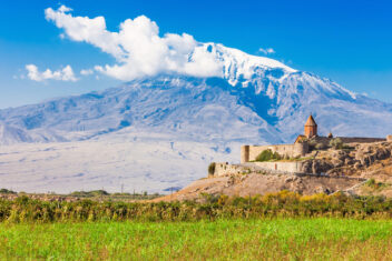 Monasterio de Khor Virap, Armenia — Países del Cáucaso