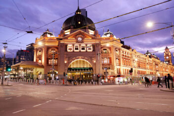 Estación de Flinders Street, Melbourne — Descubriendo Australia