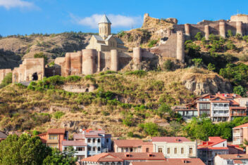 Fortaleza Narikala, Tiblisi, Georgia — Georgia y Armenia, Viaje en grupo