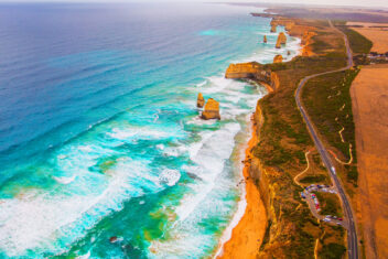 Great Ocean Road, Melbourne — Wallabies y Kiwis