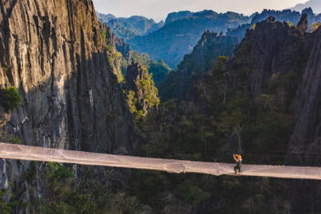 Rock View Point, Phou Pha Marn — Gran Tour de Laos