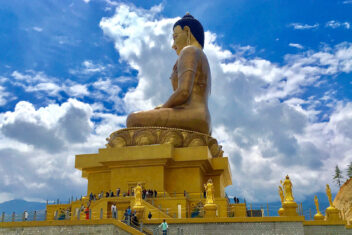 Budda Point Thimphu — Fascinante Sikkim y Bután