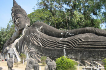 Paque de Budda, Vientiane — El Espíritu de Laos