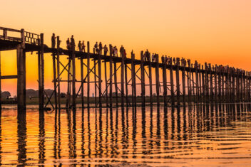Puente de U Bein, Amarapura — Corazón de Myanmar